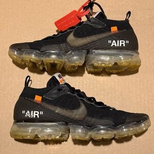 Pre-Owned Nike Off-White Air VaporMax Part 2 Sneakers AA3831-002 Men’s Size 10